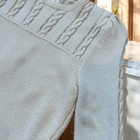 St. John Vintage Santana Knit Ivory Midi Dress Long Sleeves Size XS/No size - Picture 12 of 15